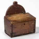 Red-stained Wall Box (Lot 31, Estimate: $400-600)