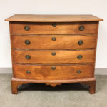 Chippendale Birch Bow-front Chest of Drawers (Lot 142, Estimate: $600-800)