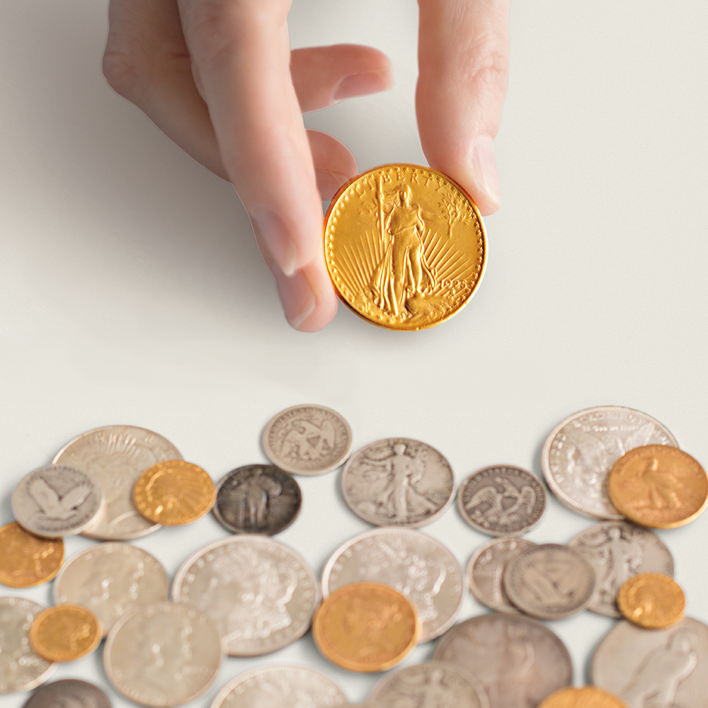 Coins at auction