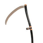 Black- and Silver-painted Odd Fellows Scythe (Lot 1786, Estimate: $600-800)