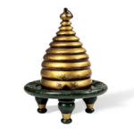 Gold- and Green-painted Rebekah Beehive (Lot 1818, Estimate: $800-1,200)