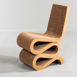 Frank Gehry for Vitra "Wiggle" Chair (Lot 1254, Estimate: $700-900)