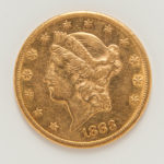 1883-CC $20 Liberty Head Double Eagle Gold Coin (Lot 1225, Estimate: $1,400-1,600)