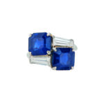 Twinstone Kashmir Sapphire Ring, Cartier (Lot 91, Estimate: $300,000-500,000)