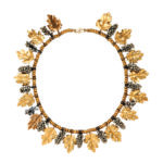 Etruscan Revival Gold and Glass Necklace, Castellani (Lot 1, Estimate: $15,000-25,000)