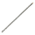 Art Deco Platinum and Diamond Bracelet (Lot 1089, Estimate: $1,500-2,000)
