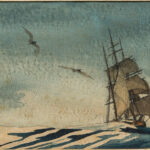 Maritime Watercolor Attributed to Theodore Feininger (Lot 1228, Estimate: $200-300)