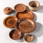 Eight Treen Table Items, 18th/19th century (Estimate: $600-900)