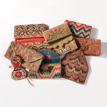 A Group of Needlework Wallets, 18th century