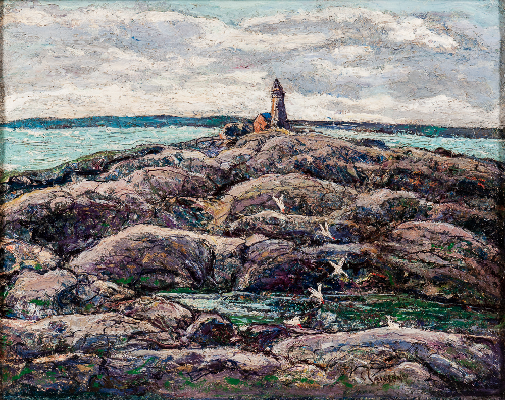 Ernest Lawson (American, 1873-1939), Peggy