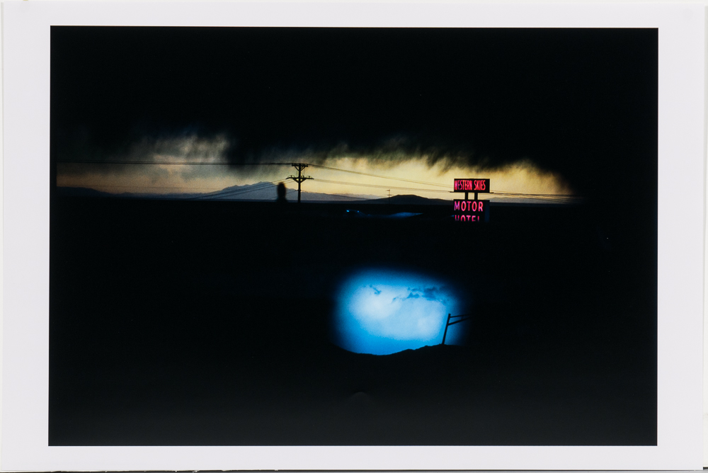 Ernst Haas (Austrian/American, 1921-1986), <i>Western Skies Motel, New Mexico</i> (Lot 133, Estimate: $2,500-3,500)