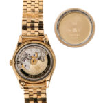 Rare Patek Philippe "Double Signed" 18kt Gold Automatic Wristwatch Reference 2526 (Estimate: $20,000-30,000)