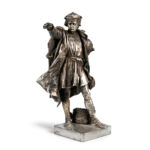 Gorham Sterling Silver Statue of Columbus (Lot 170, Estimate: $15,000-25,000)