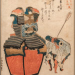 Katsushika Hokusai (1760-1849), <i>Surimono</i> Woodblock Print, Japan, 1822 (Lot 1001, Estimate: $1,000-1,500)