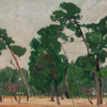 Jane Peterson (American, 1876-1965) <i>Florida Landscape</i>. (Lot 1007, Estimate: $700-900)
