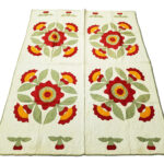 Two Patchwork Cotton Quilts (Lot 146, Estimate: $300-500)