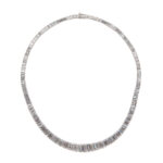 Platinum and Diamond Necklace, Oscar Heyman (Lot 52, Estimate: $15,000-20,000)