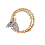 18kt Gold and Diamond Brooch, Schlumberger for Tiffany & Co. (Lot 75, Estimate: $4,000-6,000)