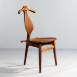 Hans J. Wegner for Johannes Hansen Valet Chair (Lot 419, Estimate: $4,000-7,000)