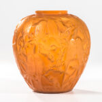 Rene Lalique Perruches Vase (Lot 54, Estimate: $8,000-12,000)