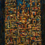 René Portocarrero (Cuban, 1912-1985), Catedral, Signed and dated "PORTOCARRERO/61" (Estimate: $15,000-25,000)
