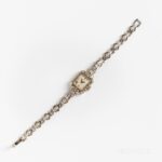 Hamilton 14kt White Gold and Diamond Ladys Wristwatch (Lot 1021, Estimate: $300-500)