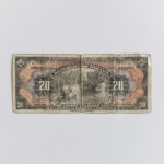 1941 Panamanian Banco Central de Emision 20 Balboas (Sold for: $10,455, 2018)
