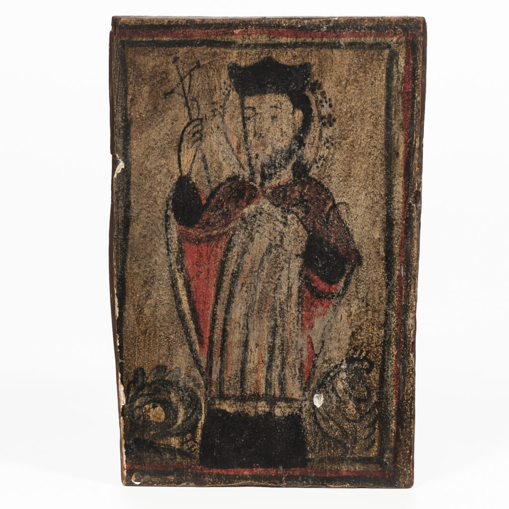 Unknown Saint retablo, attributed to Antonio Molleno