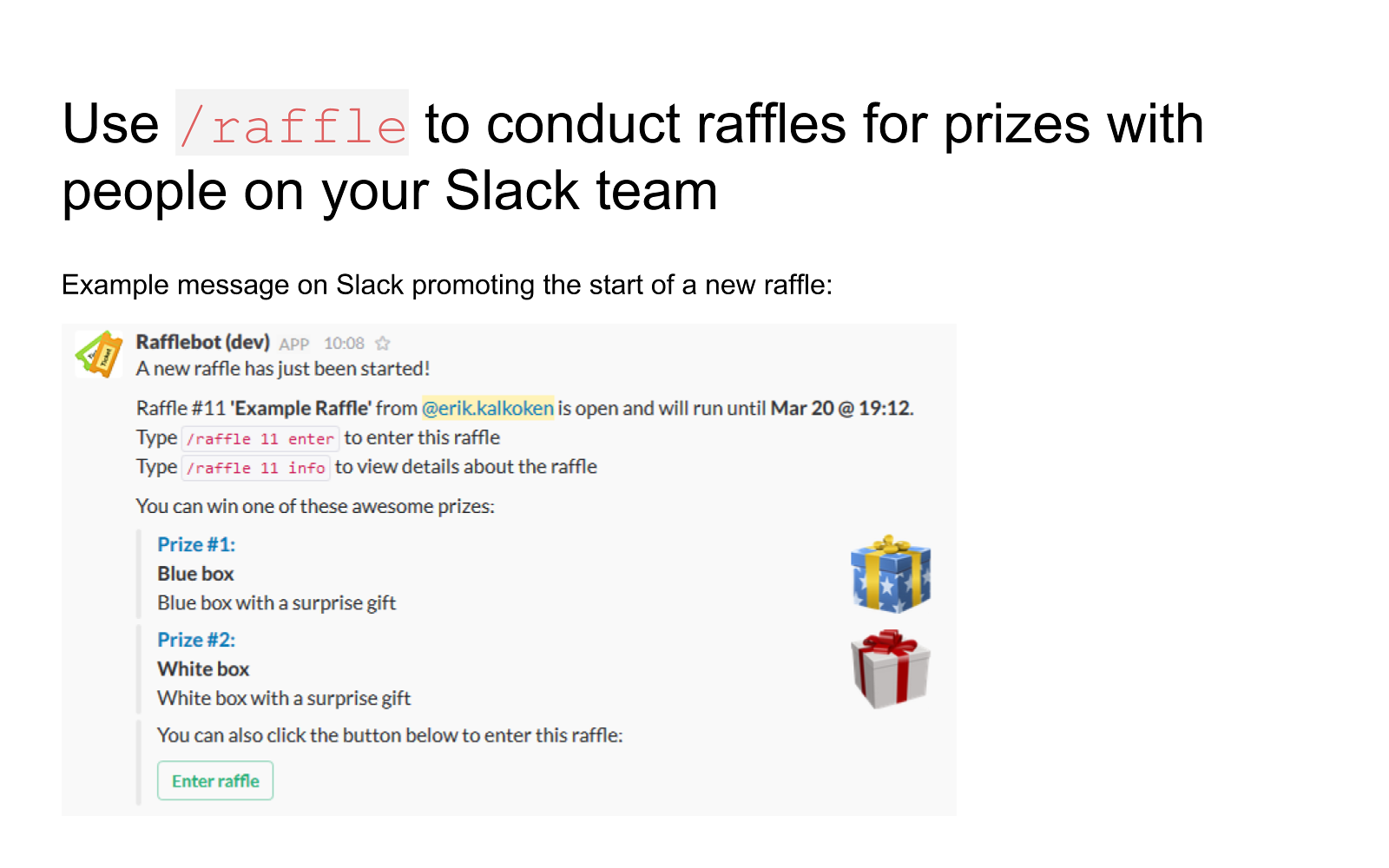 how to promote a raffle