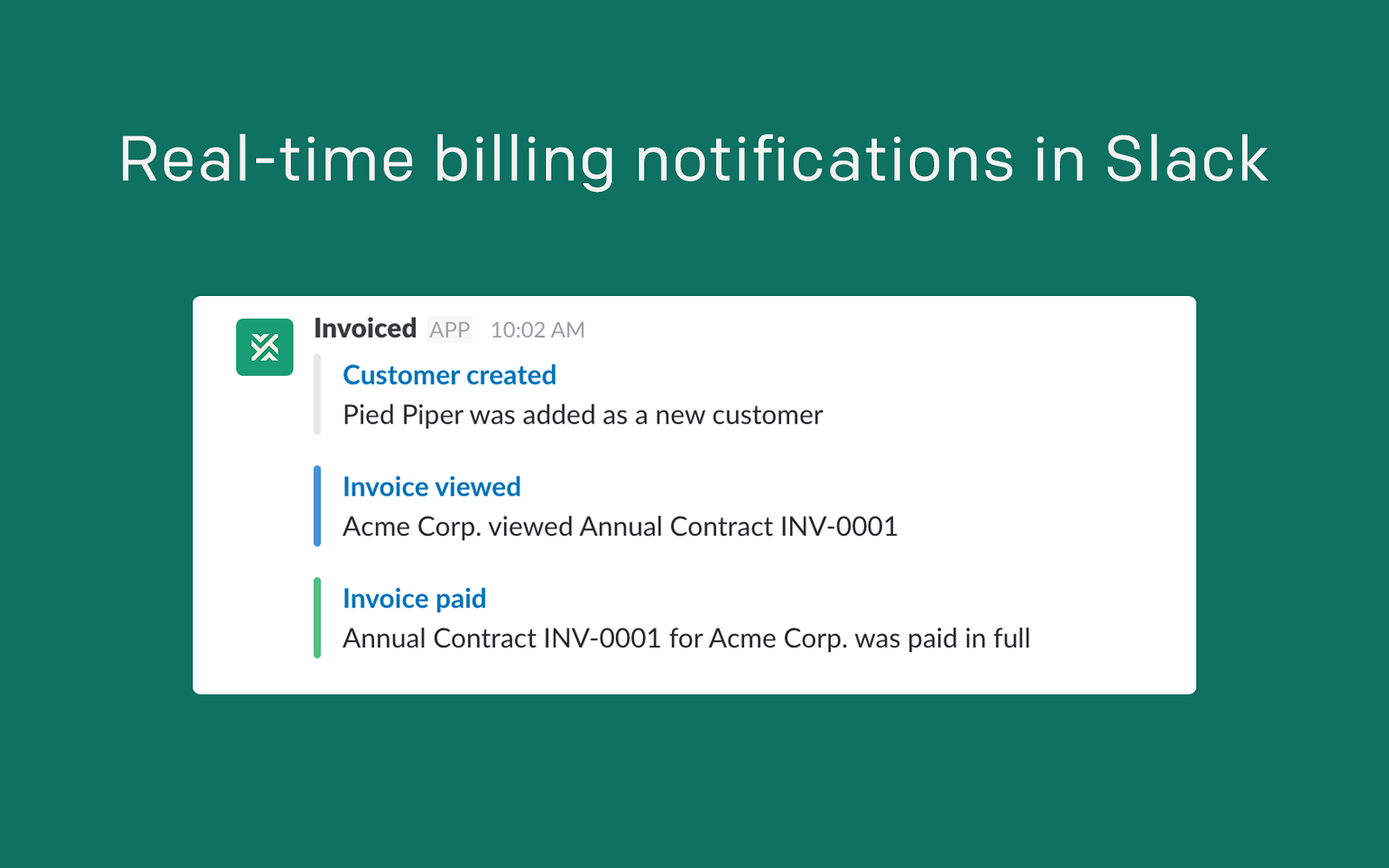 invoiced slack app directory