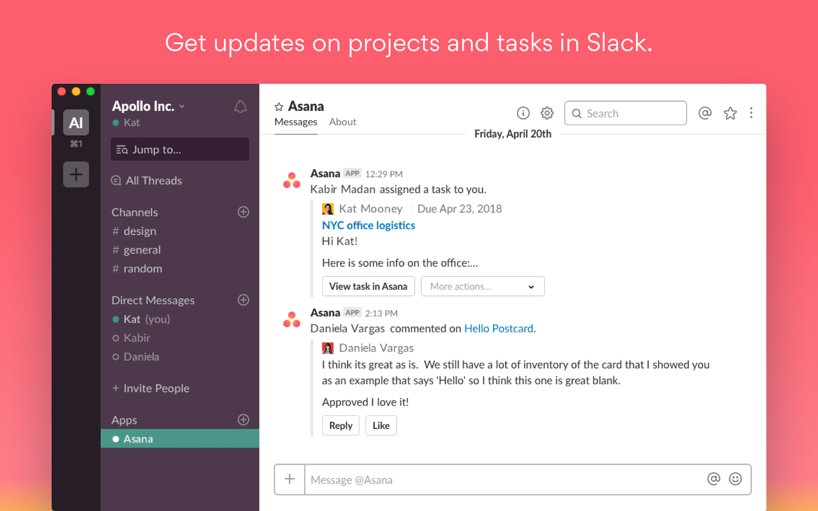 Asana | Slack App Directory