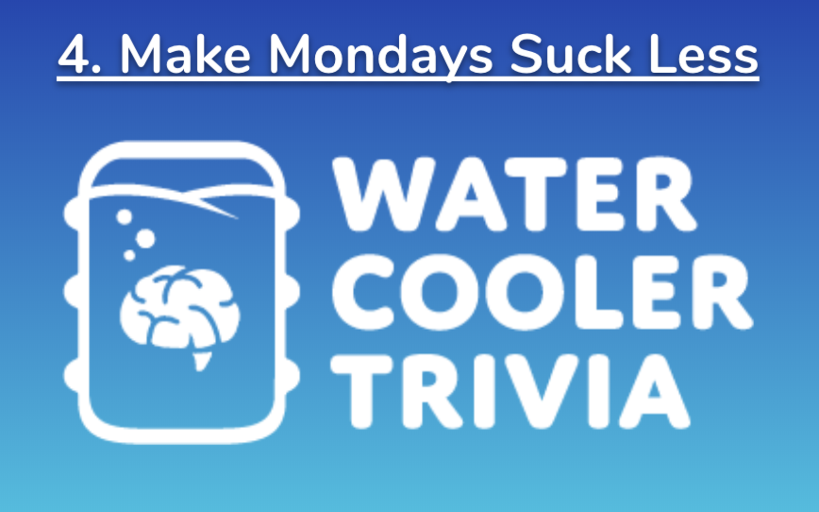 Water Cooler Trivia Slack App Directory