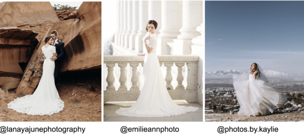 brides in beautiful gowns