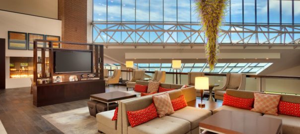 Marriott University Park Open House lobby photo