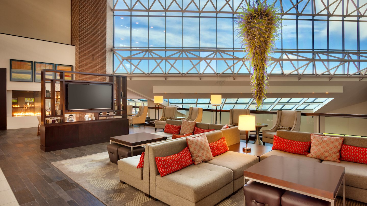 Marriott University Park Open House lobby photo