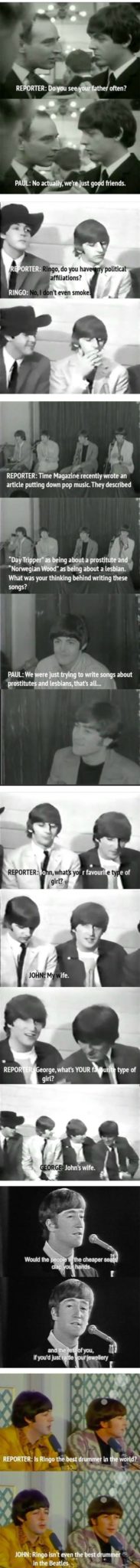 The Way That The Beatles Did Interviews Will Make You Love Them Even More