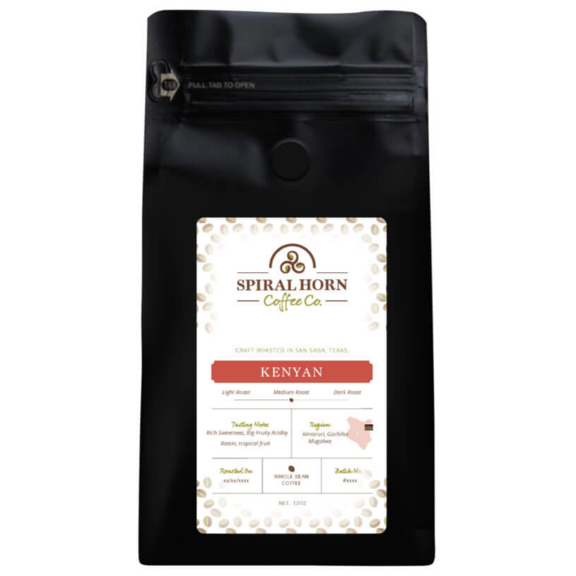 Kenya Mugalwa from Spiral Horn Coffee Co.