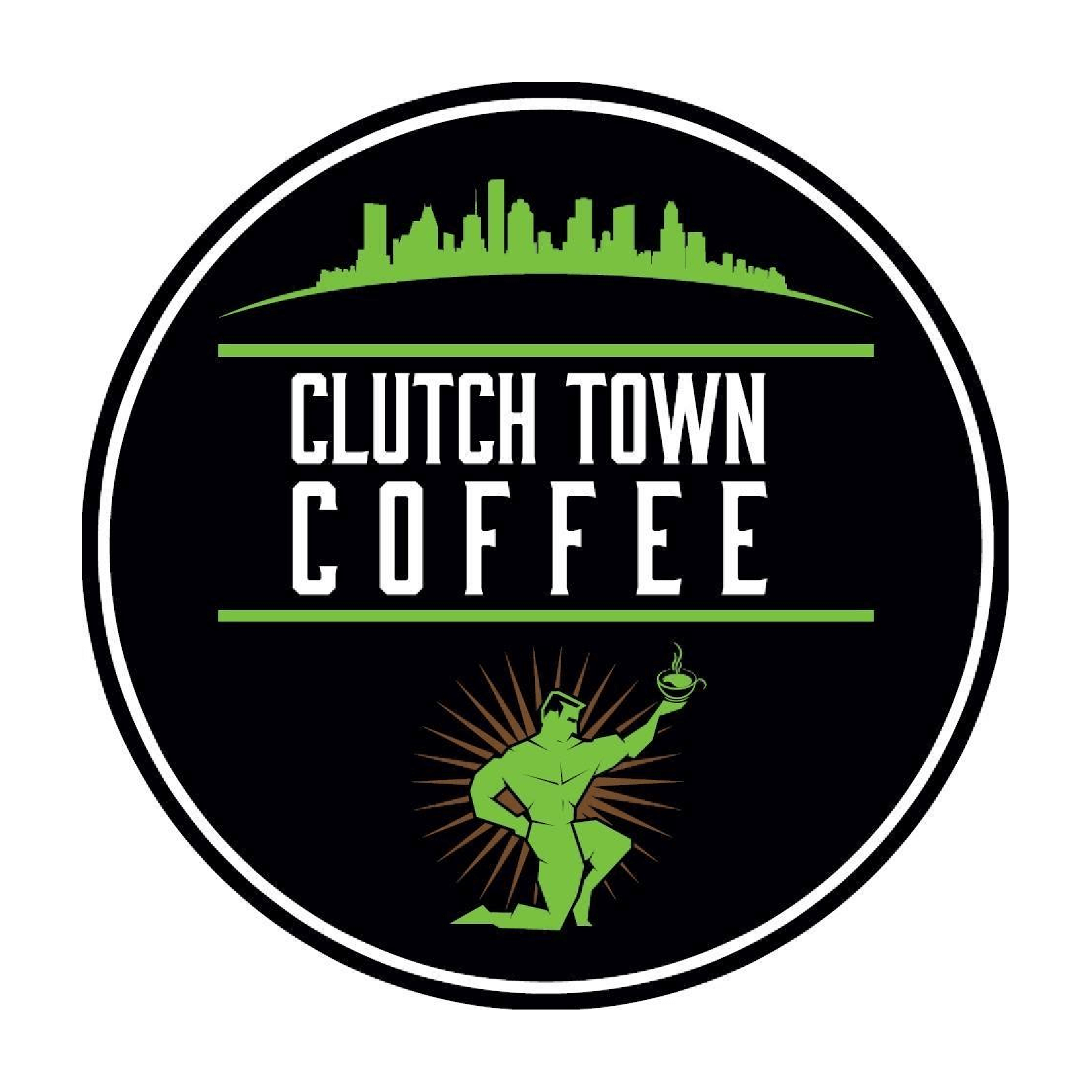 Clutch Town Coffee Logo