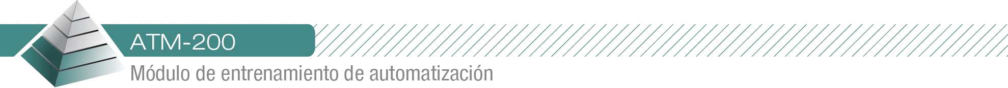 ATM-200 - M&oacute;dulo de entrenamiento de automatizaci&oacute;n