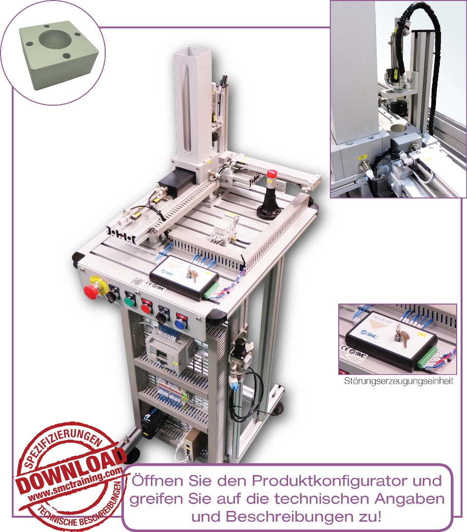 FAS-201 - Arbeitsstation f&uuml;r das Zuf&uuml;hren/Verifizieren der Produktbasis