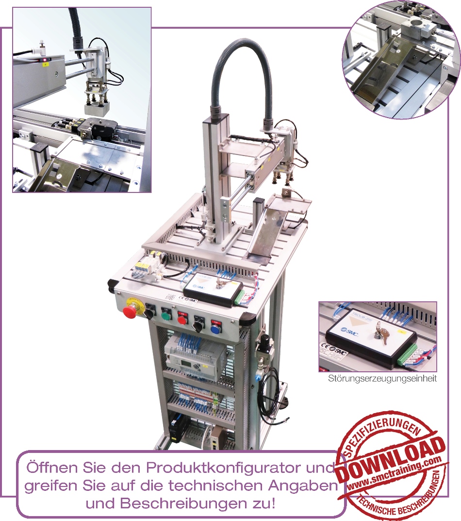 FAS-202 - Arbeitsstation f&uuml;r das Zur&uuml;ckweisen/Weiterbef&ouml;rdern der Produktbasis