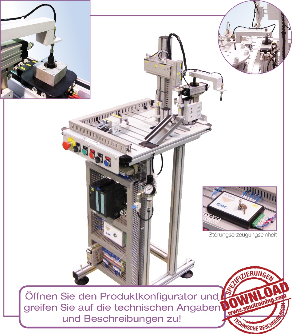 FAS-208 - Arbeitsstation f&uuml;r das Zur&uuml;ckweisen/Weiterbef&ouml;rdern der Achsen