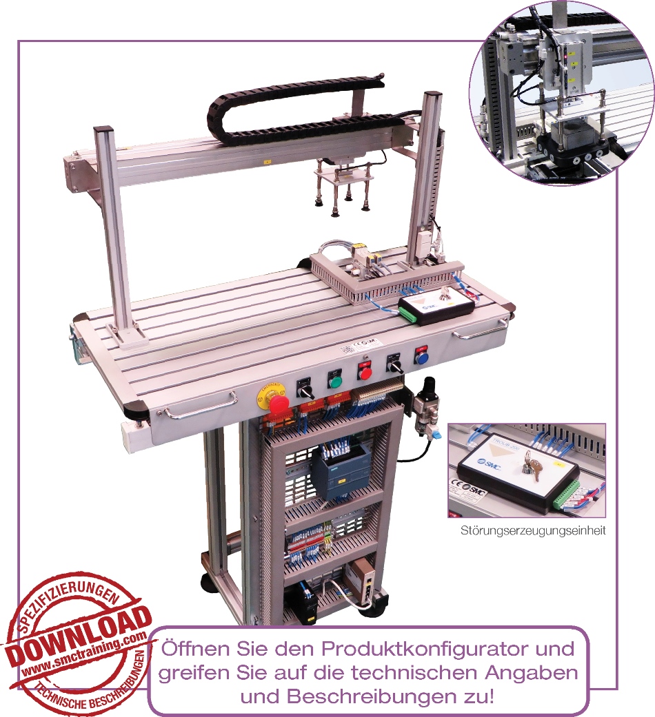 FAS-220 - Arbeitsstation f&uuml;r die Bef&ouml;rderung der Palette