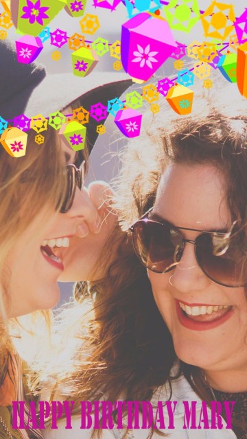 Birthday Snapchat Geofilters