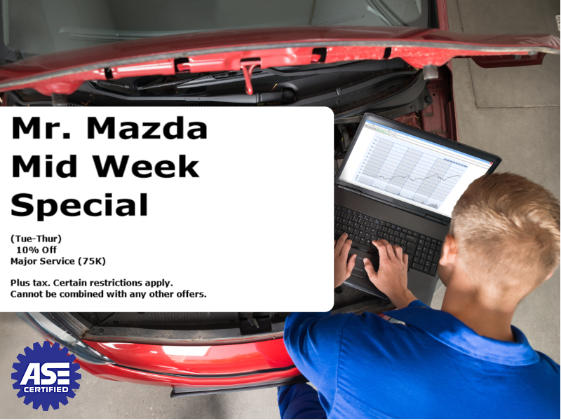 Mr. Mazda logo