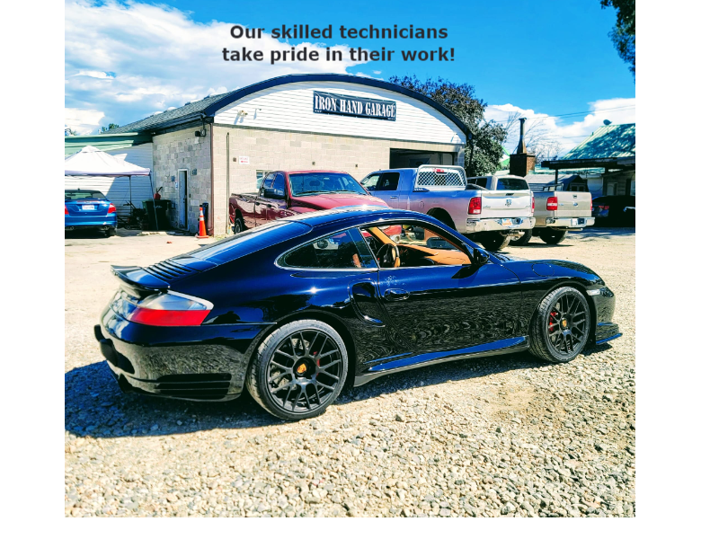 Iron Hand Garage logo