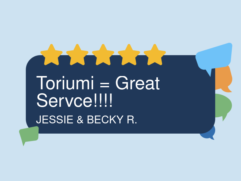 Toriumi's Auto Repair logo
