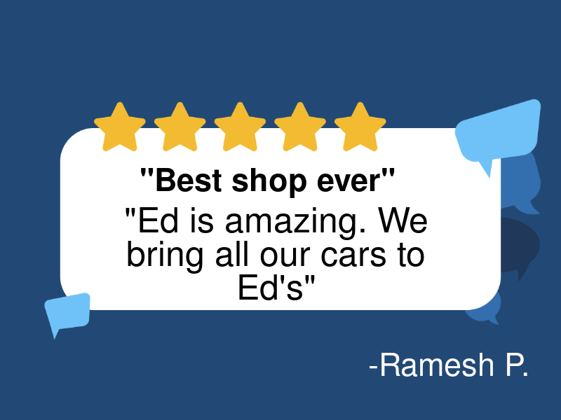 Ed's Auto Truck Repair logo