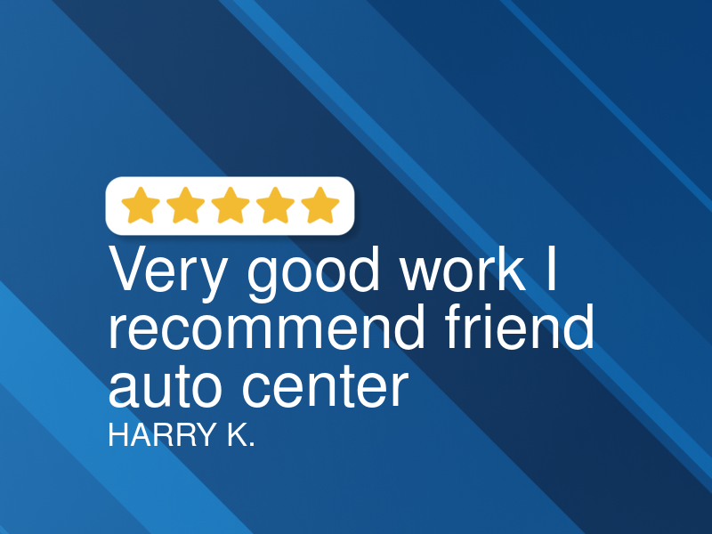 Friend's Auto Center logo