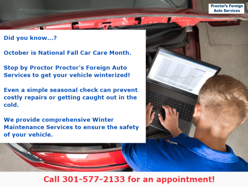 Proctor's Foreign Auto Services logo